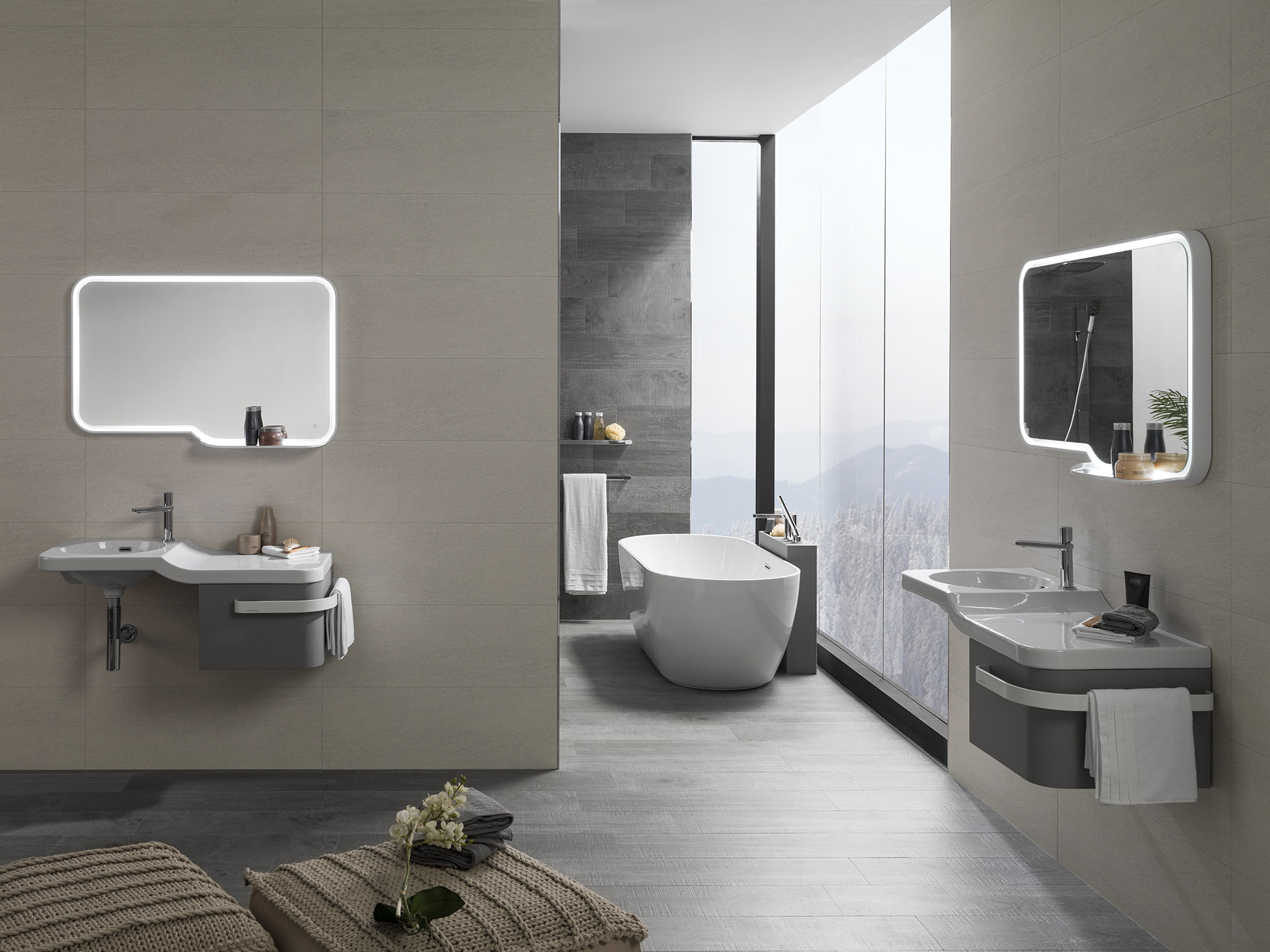 Пять идей оформления интерьера ванной комнаты