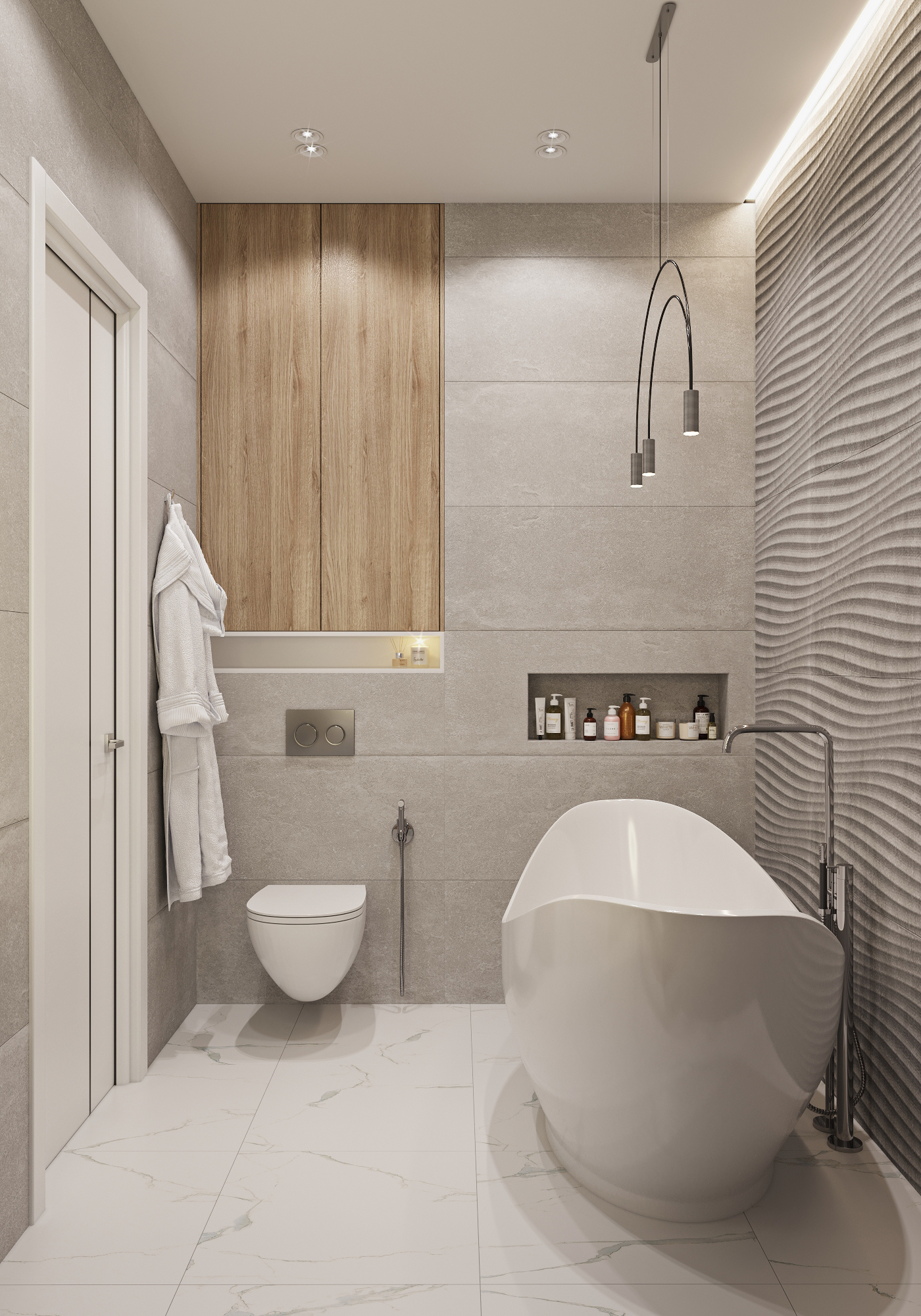 Дизайн ванной комнаты от Златы Бочаровой