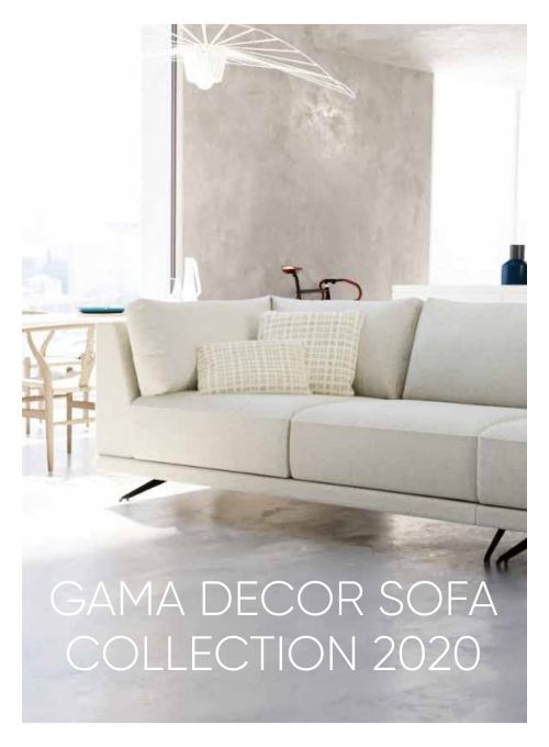 Gama Decor Каталог мягкой мебели (диваны) 2020