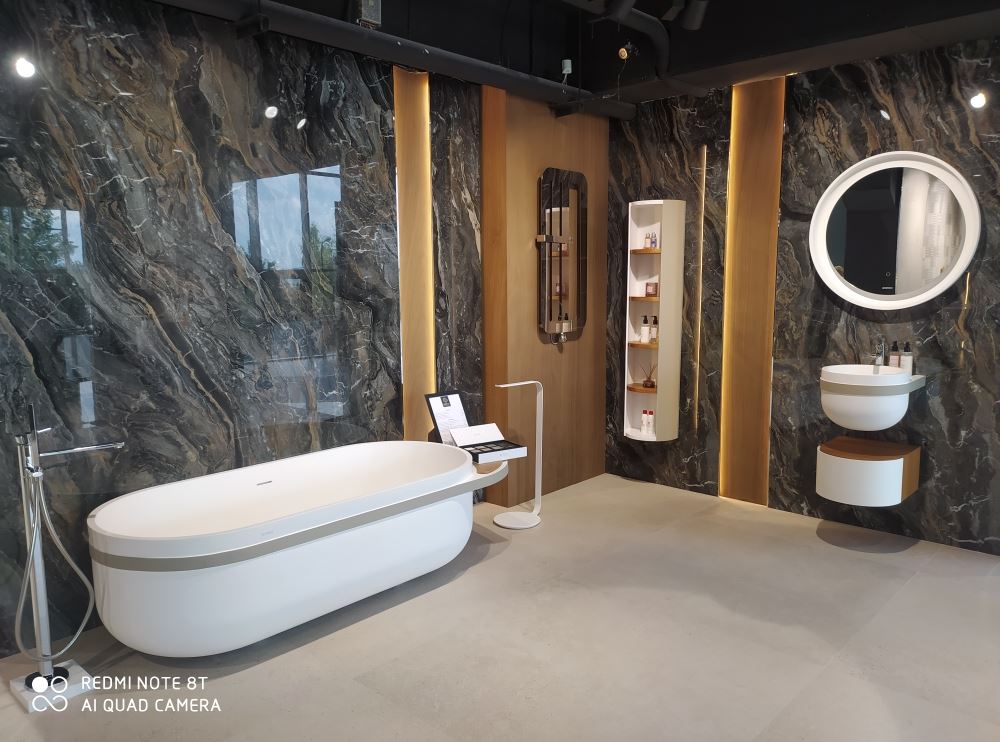 Дизайн интерьера автономной туалетной комнаты