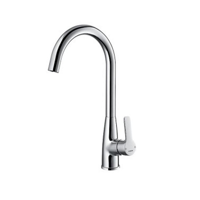 Kitchen Смеситель для кухни с поворотным изливом 360' H:36,5 см хром