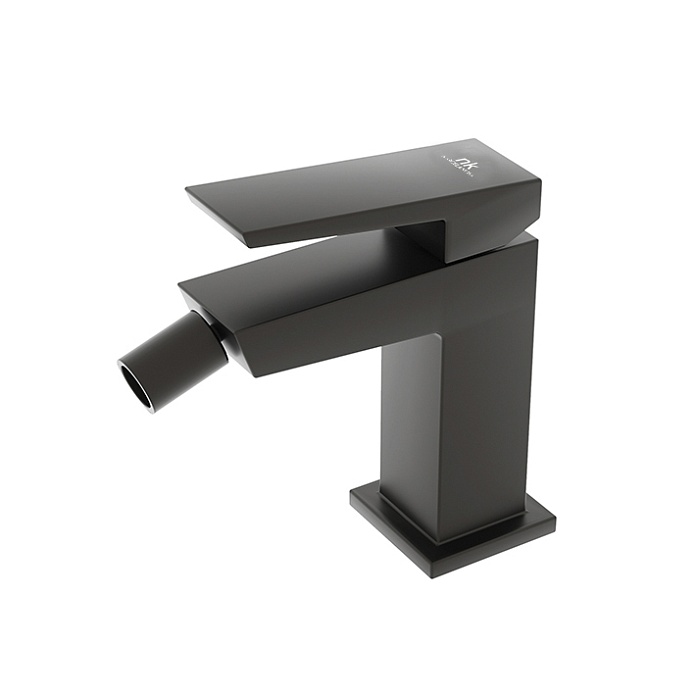 Square Смеситель для биде однорычажный черный матовый