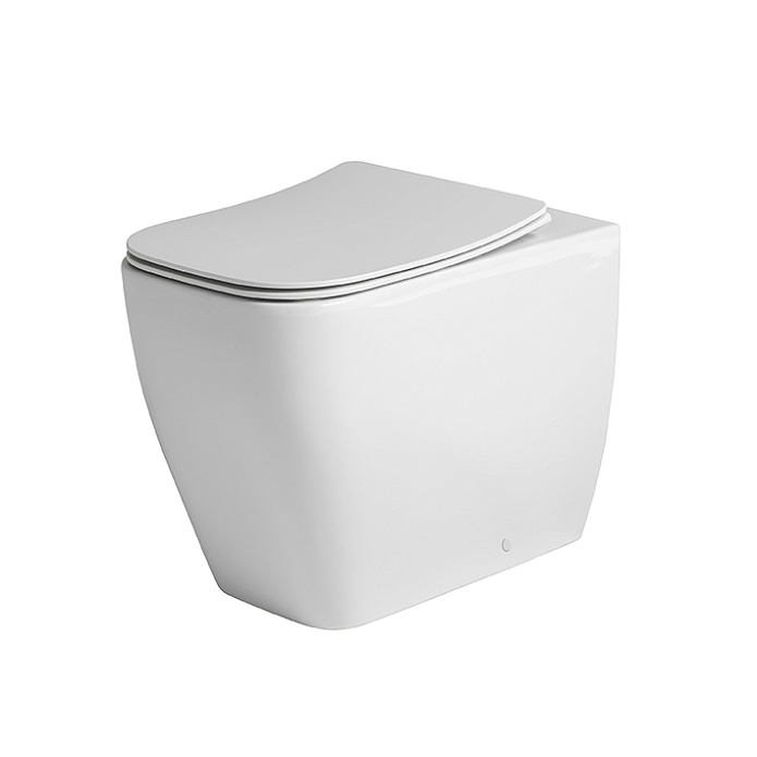 Lounge Унитаз напольный с креплениями белый