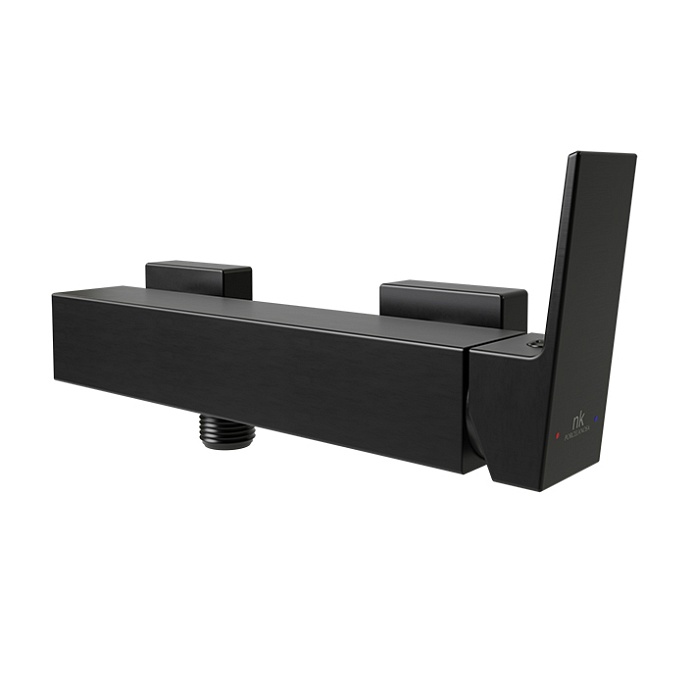 Square Смеситель для душа наружный однорычажный титан брашированный