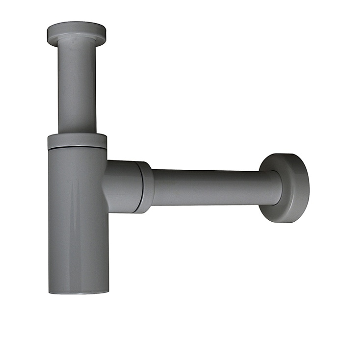 Urban Сифон для раковины в виде бутылки титан