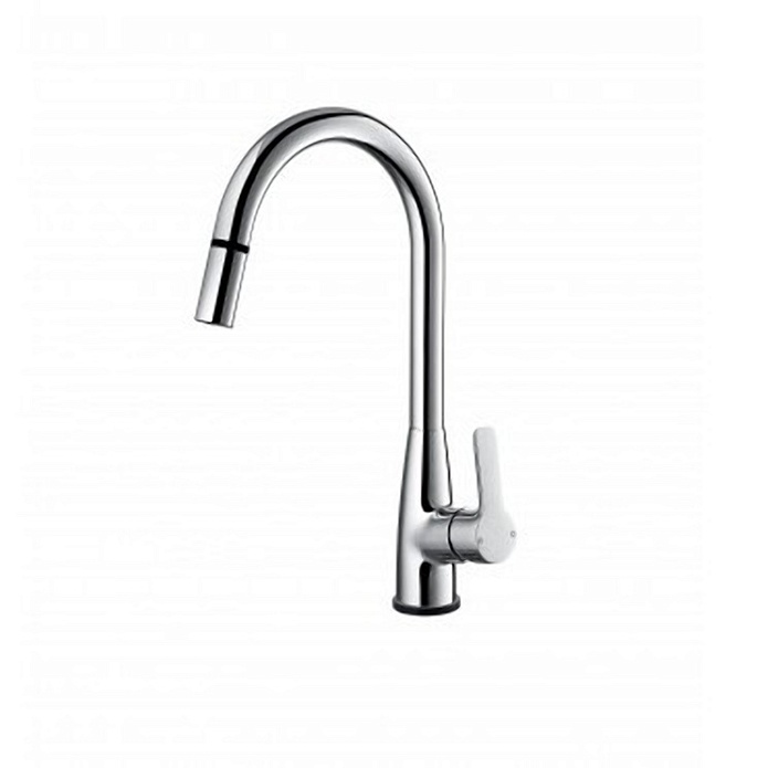 Kitchen Смеситель для кухни сенсорное управление поворотный излив 360' H:36,5 см хром