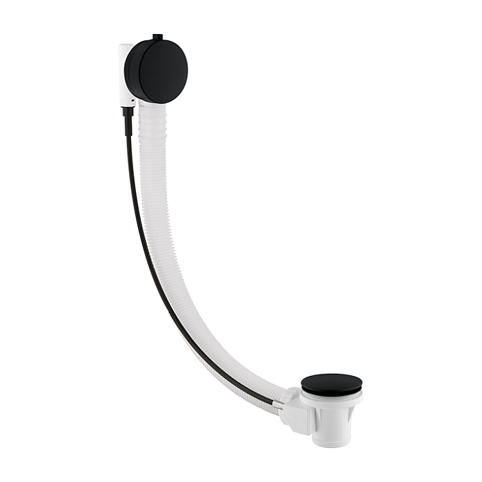 Next Автоматический водослив L-58 черный матовый