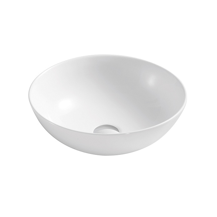 ZDC Раковина 40х40х15 см на столешницу белая