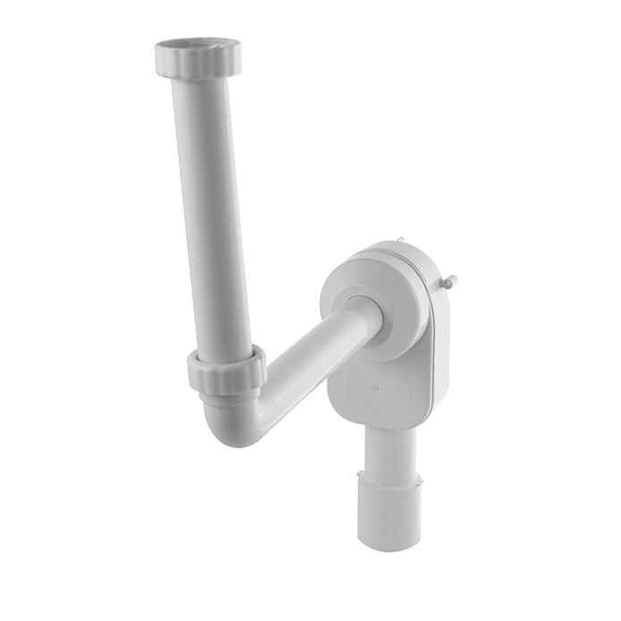Easy Комплект для раковины (сифон встроенный+соединительный патрубок)