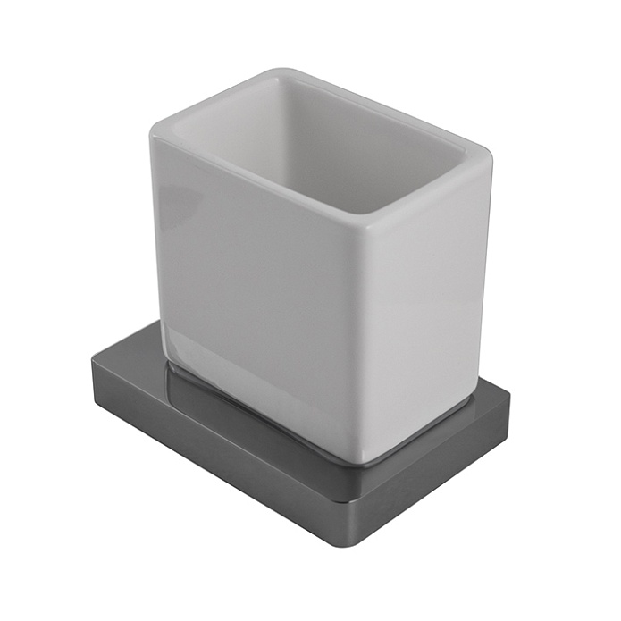 Lounge Стакан настенный титан