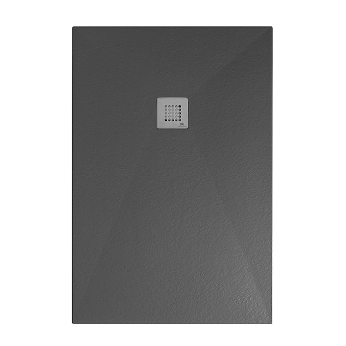 Slate Поддон 120х80х2,6 см Mineral Stone серый