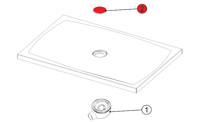 SP Concept Крышка для сифона из криона