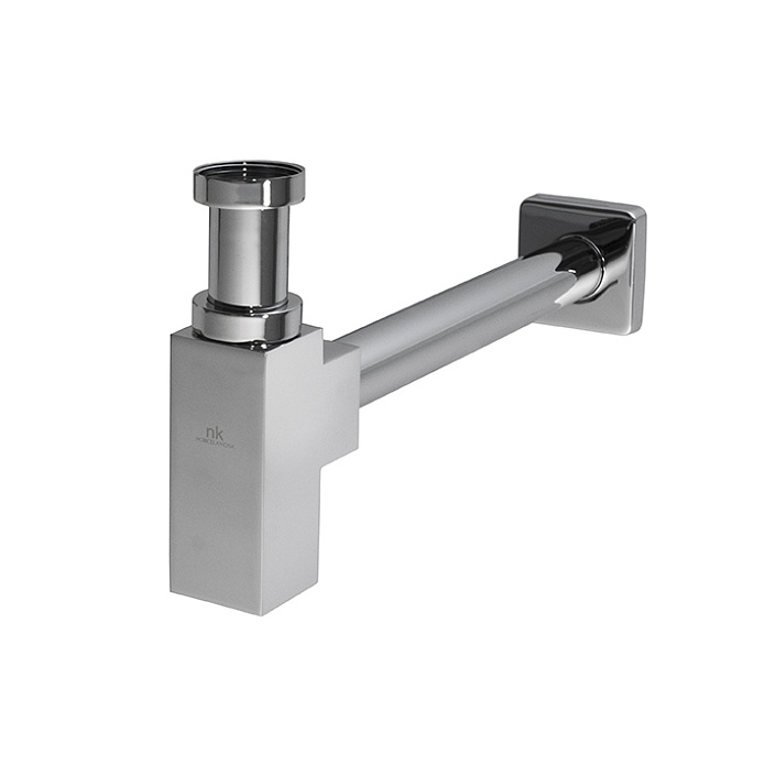 Acro Сифон для раковины в виде бутылки хром