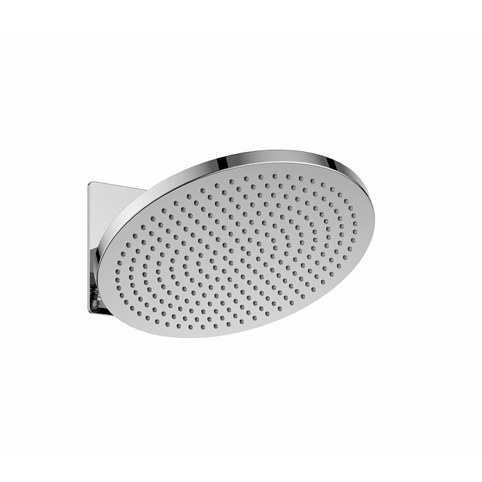 Верхний душ 25 см с настенным держателем хром