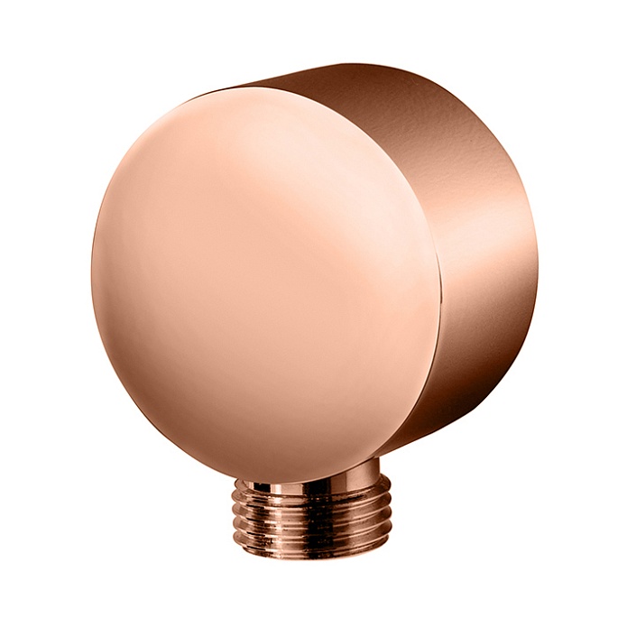 Liberty Подвод воды для гибкого шланга настенный медь