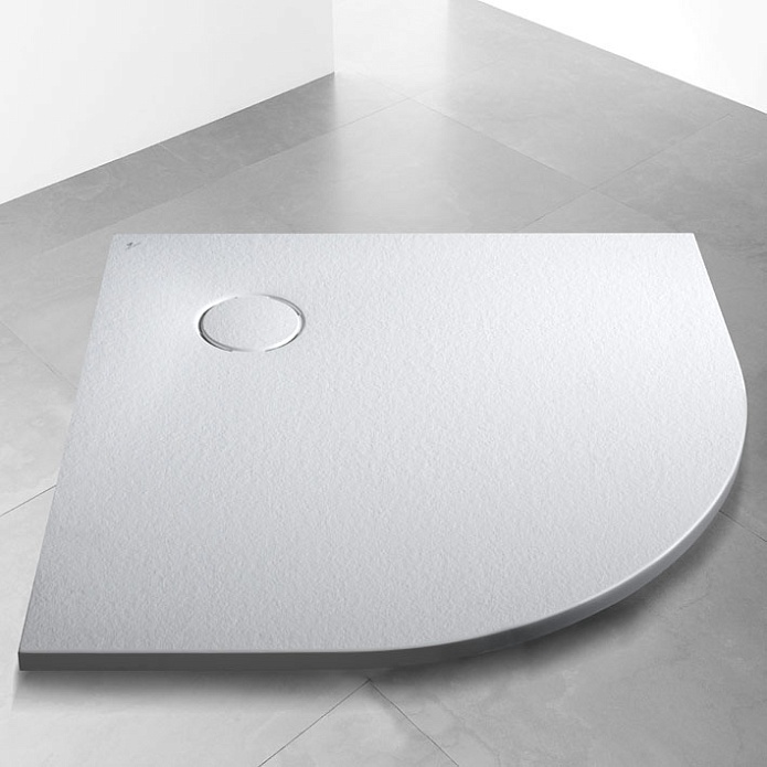 Land Stone Поддон 90x90х3 см белый