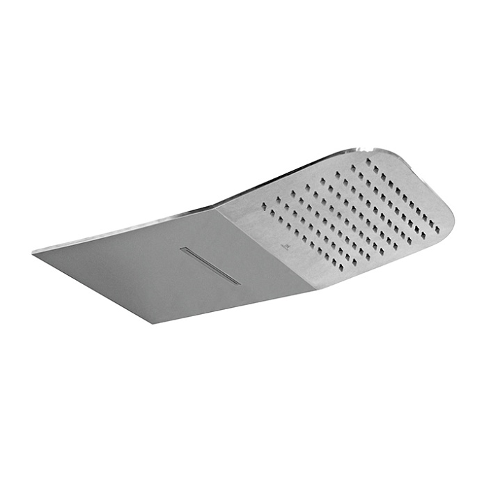 Forma Верхний душ 44,9х25х4 см с функцией каскада и дождя хром