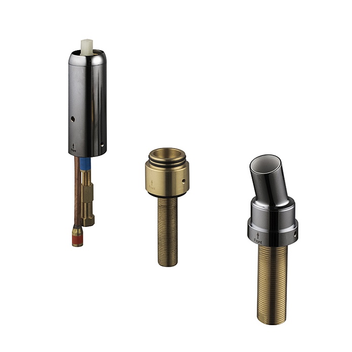 Project Line Внутренняя часть смесителя для ванны титан