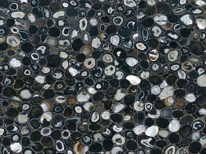 Agate Black 120x270 Polished (6 мм)