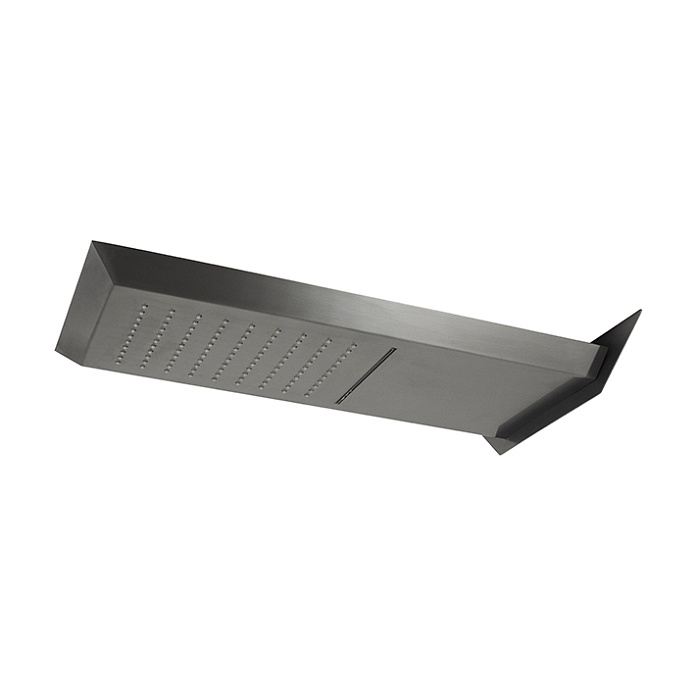 Oxo Верхний душ 52,9x25,7 см с функцией каскада и дождя титан матовый