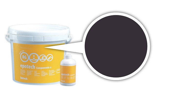 Затирка паста клеящая epotech antracita (5 kg)