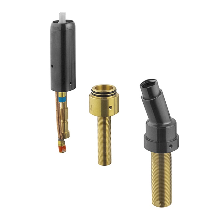 Project Line Внутренняя часть смесителя для ванны титан матовый