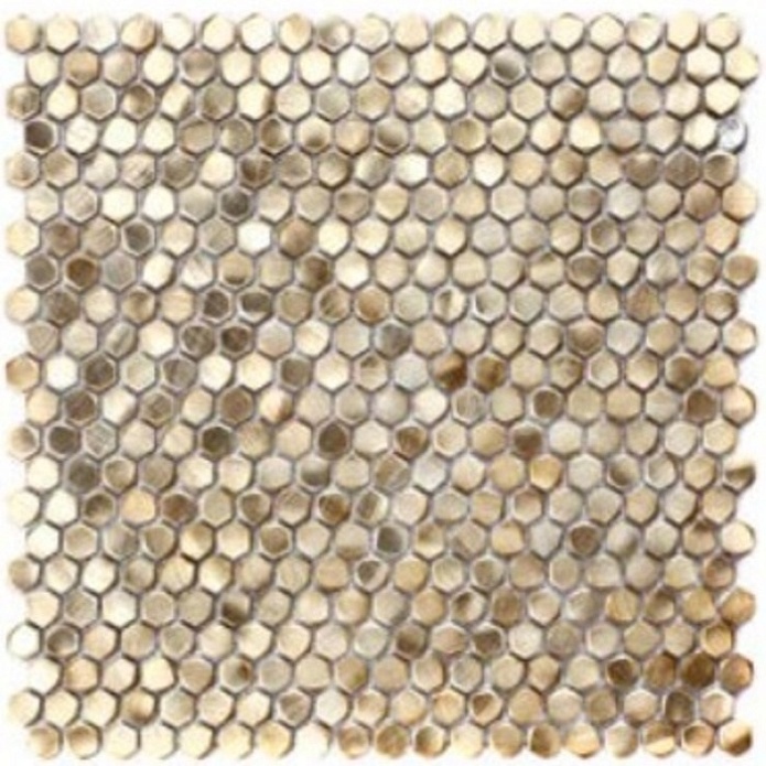Stamping Aluminum 30,3x30,3x0,6 (Gold)