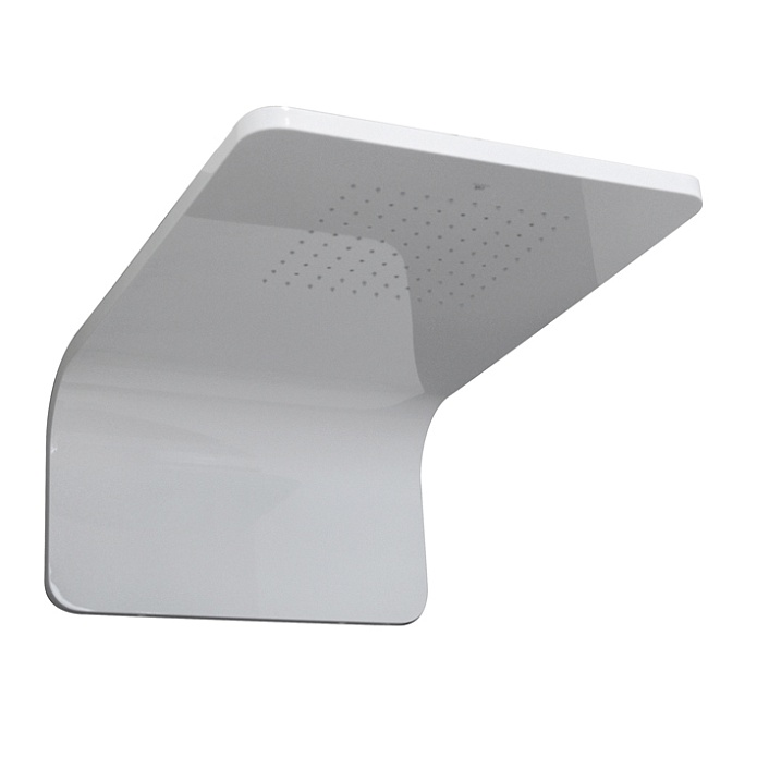 Lounge Верхний душ 55х38х23 см с функцией дождя белый