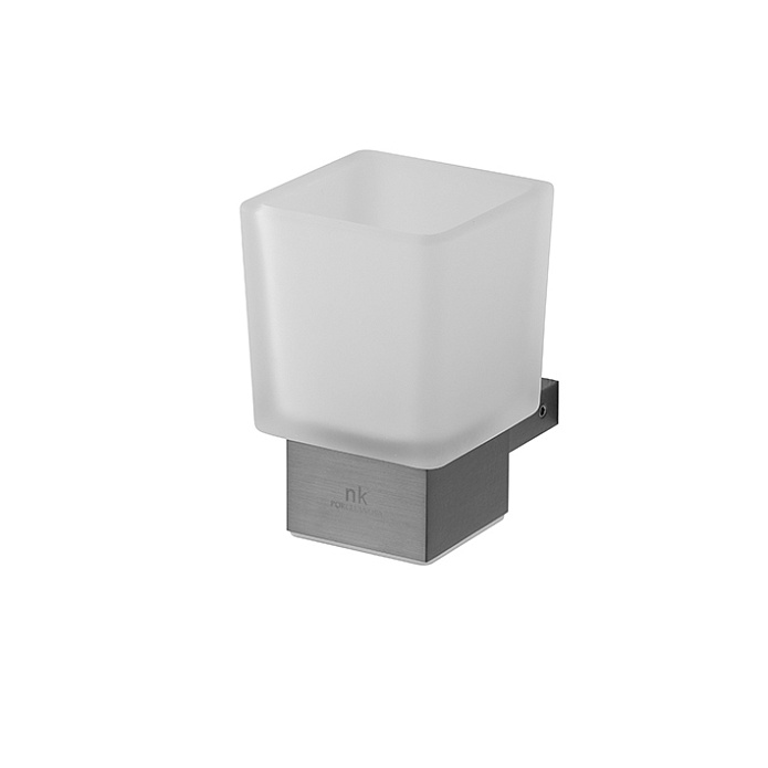 Urban-C Стакан настенный титан матовый