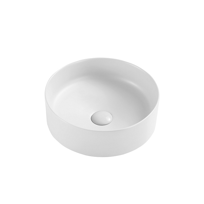 ZDC Раковина 37,5х37,5х14 см на столешницу белая