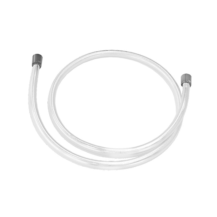 Гибкий шланг 125 см с покрытием PVC белый