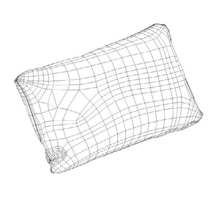 Подушка 42x28 см декоративная прямоугольная Ebro 54
