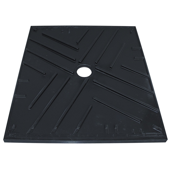 Поддон Shower Deck 80х80х3 см ППУ с покрытием из Polyurea