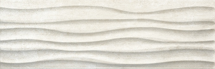 28,5x88,5 Wave Basis White