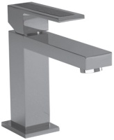 Irta Смеситель для раковины однорычажный со вставкой из дерева хром/коричневый