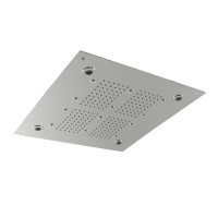 Seasons Верхний душ 42х42 см с функцией дождя, небулайзера, аромотерапии и хромотерапии хром