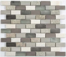Glass Stone Aluminum 29,8x29,8x0,6 (Grey)