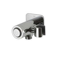 Touch&Feel Держатель ручного душа с подводом воды с кнопкой управления хром