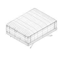 Пуф 80x82 см P3 Amazonas 218