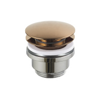 Донный клапан универсальный (clicker) медь