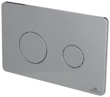 Smart Line Кнопка спуска двойная Rondo хром