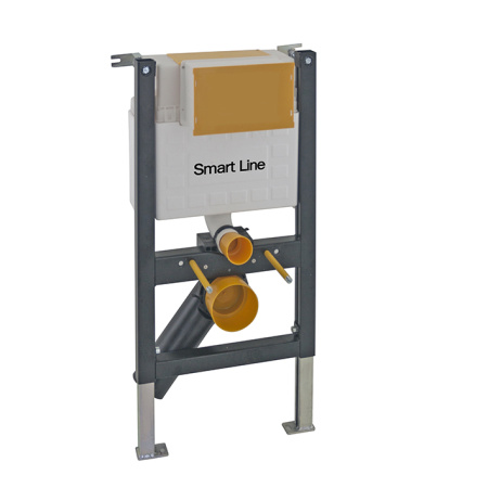 Smart Line Комплект инсталляции укороченная  (рама+бачок+труба соединения+крепления)