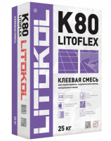 LITOFLEX K80 Клей цементный серый  25 кг