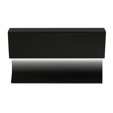 13x60x2500 Pro-Skirting Led Black Aluminum 