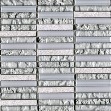Tecno Linear Silver White 1,5x9,7 29,8x30,5x0,8