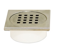 Решетка к сливу 10x10 см квадратная standart squared