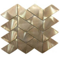 Stamping Aluminum 28,5x21,8x0,6 (Bronze Dark)