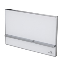 Smart Line Crystal Кнопка смыва двойная белая