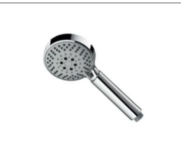 Hand shower Ручной душ 10 см 5 функций easy clean хром