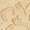 Vesta Bottone Leaf Lappato Rett Dorato 7,2x7,2